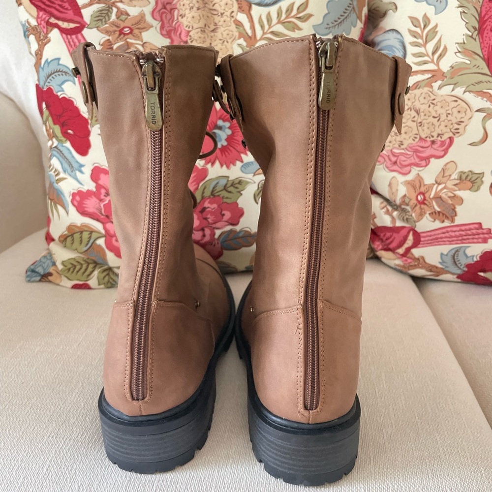 TORRID Brown Combat Boot • Size 11 • NWT  🍁 - Picture 11 of 14